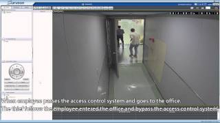 Surveon VI Feature : Tailgating Detection