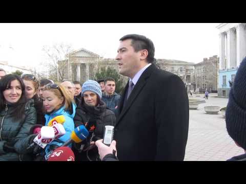 Ответ вицепремьера АР Крым Темиргалиева на требования Меджлиса 23.02.14