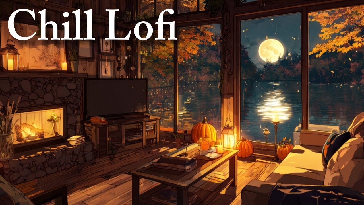 🍁 Autumn Chill Lofi|Lofi Hiphop Station|Relaxing Beats for Study, Sleep & Fall Vibes🍂