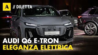 AUDI Q6 E-TRON 2024, 600 KM di AUTONOMIA per lelegante SUV elettrico
