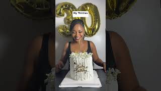 Unboxing My Beautiful Cake