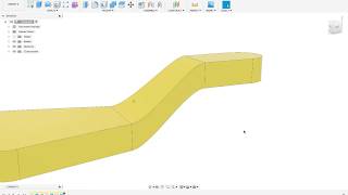 Loft with 3D sketch and rails in Fusion 360