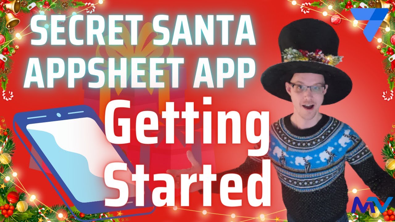 Getting Started With The Secret Santa AppSheet App YouTube Getting started with the secret santa appsheet app youtube