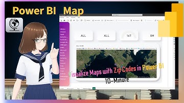 Visualize Maps with Zip Codes in Power BI | 10-Minute Beginner Tutorial with Excel Data