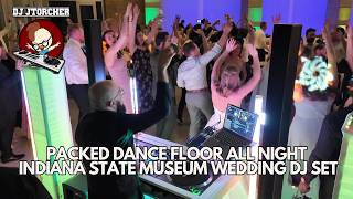 Packed Dance Floor All Night 🔥 | Indiana State Museum Wedding DJ Set