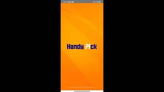 REGISTER FROM THE HANDY PICK APP screenshot 2