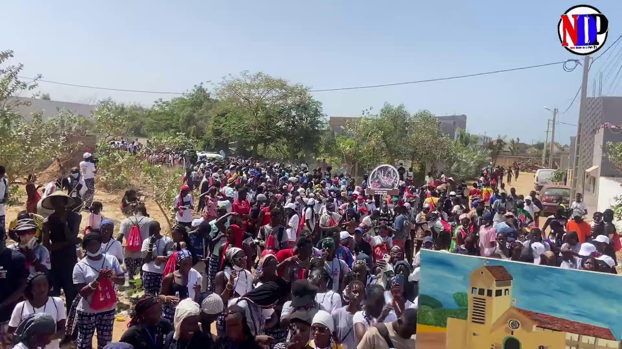 Pélerinage 2025 : les marcheurs du doyenné de Thiadiaye