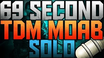 *SOLO* 69 Second M.O.A.B in TDM | Drex & Zoaza