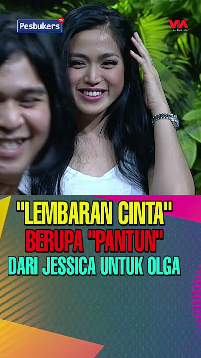 Lembaran Cinta Berupa Pantun Dari Jessica Iskandar untuk Olga Syahputra #shorts