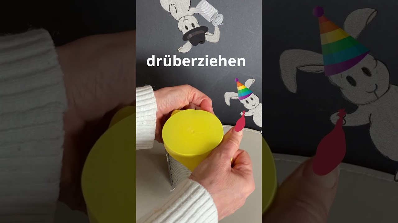 Rassel-Trommel-Guiro selber bauen 