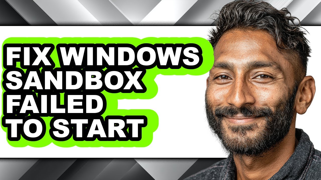 How to Fix Windows Sandbox Failed to Start (only Way)