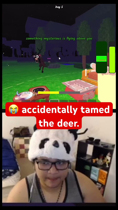 I tamed the deer #99nightintheforest #roblox