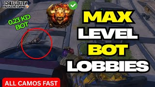 New Bo7 Solo Max Prestige Xp Bot Lobby Glitch Fastest Unlock All Camos Glitch