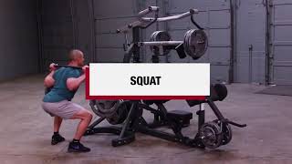 Body-Solid SBL460P4 PowerLift Leverage Gym | Fitness Direct