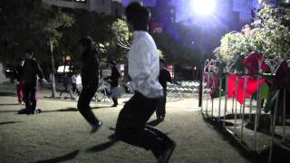 2011.12.28　冬合宿　早朝縄跳び
