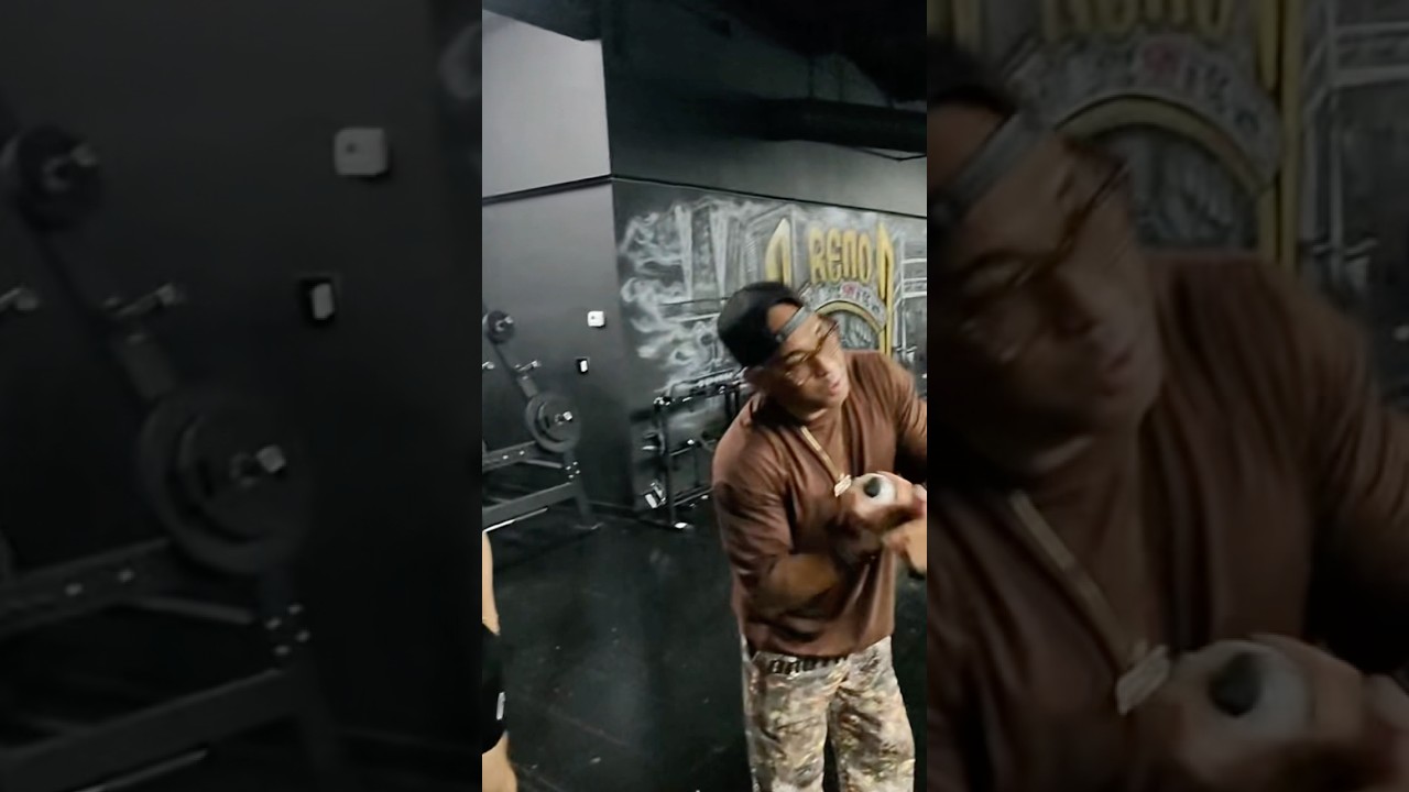 Work out session with the guys 