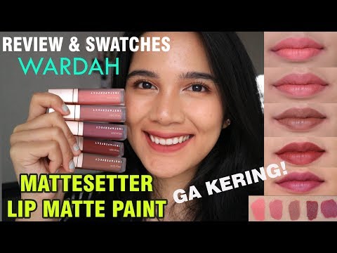 REVIEW WARDAH LIP CREAM  03 VS 09 BAGUS MANA????? || Fanissa Yolanda. 