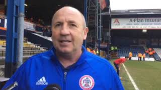 Coley after Luton