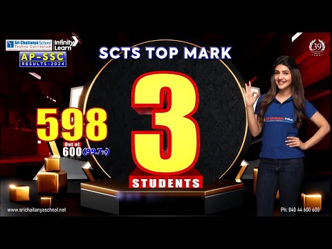 Sri Chaitanya Schools creates history in AP SSC-2024 RESULTS|SRI CHAITANYA EDUCATIONAL INSTITUTIONS