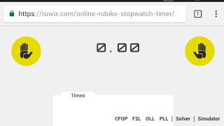 Best Rubik's Cube Timer|| Timer for Rubik's Cube|| Cube Timer|| rubix cube||Best Cube Timer