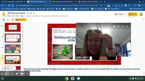 Screencastify with Toggling between WebCam