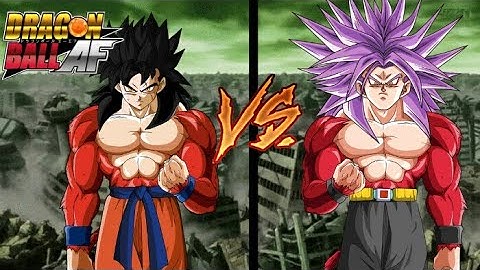 DBAF TTT | Future Gohan SSJ4 vs Future Trunks SSJ4