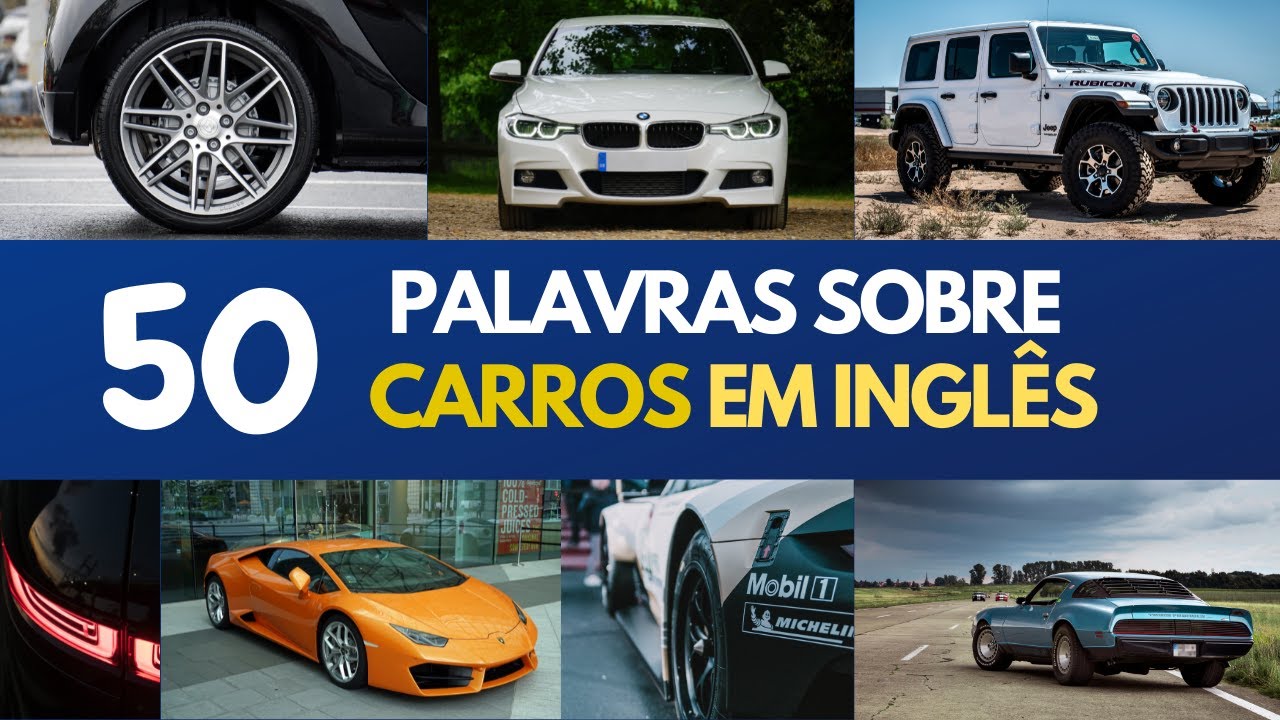 Marcas de carro em inglês. #inglesparabrasileiros #inglesfacil #carros