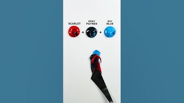 Let’s Make a Delicious Color!🔥💯 #colors #artvideo #paintmixing #satisfying #shorts #art #asmr #music