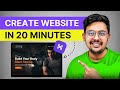 Hostinger AI Website Builder Tutorial | Create Website Using AI In Just 20 Minutes