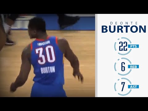Deonte Burton's Full Highlights: 22 PTS, 6 REB, 7 AST | G-League - 12.7.19
