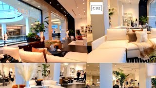 Cb2 | Modern Furniture and Premium quality home Decor | Dubai Trip | Iconic