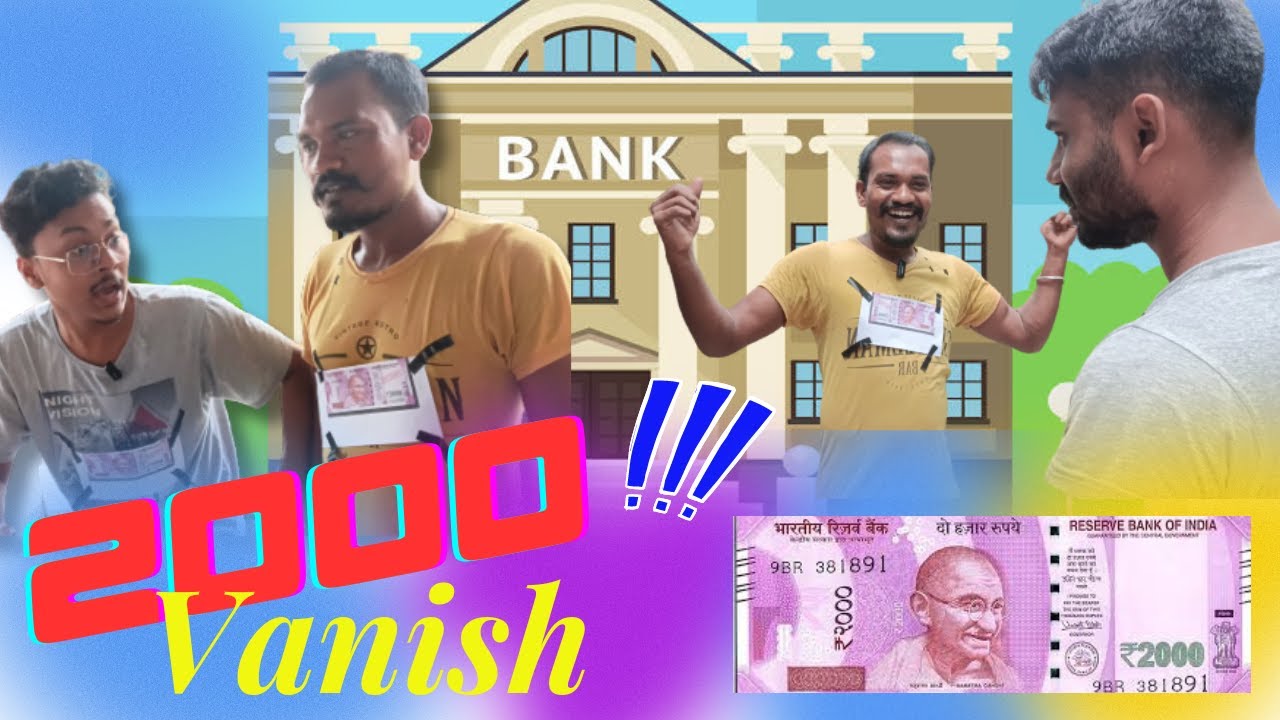 2000 note | 2000 note funny video - YouTube