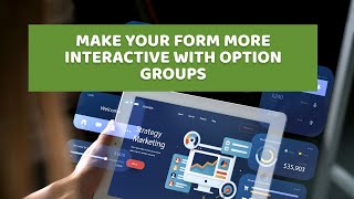 Design & Option Groups for Selection on Your Webforms - Berdu.id