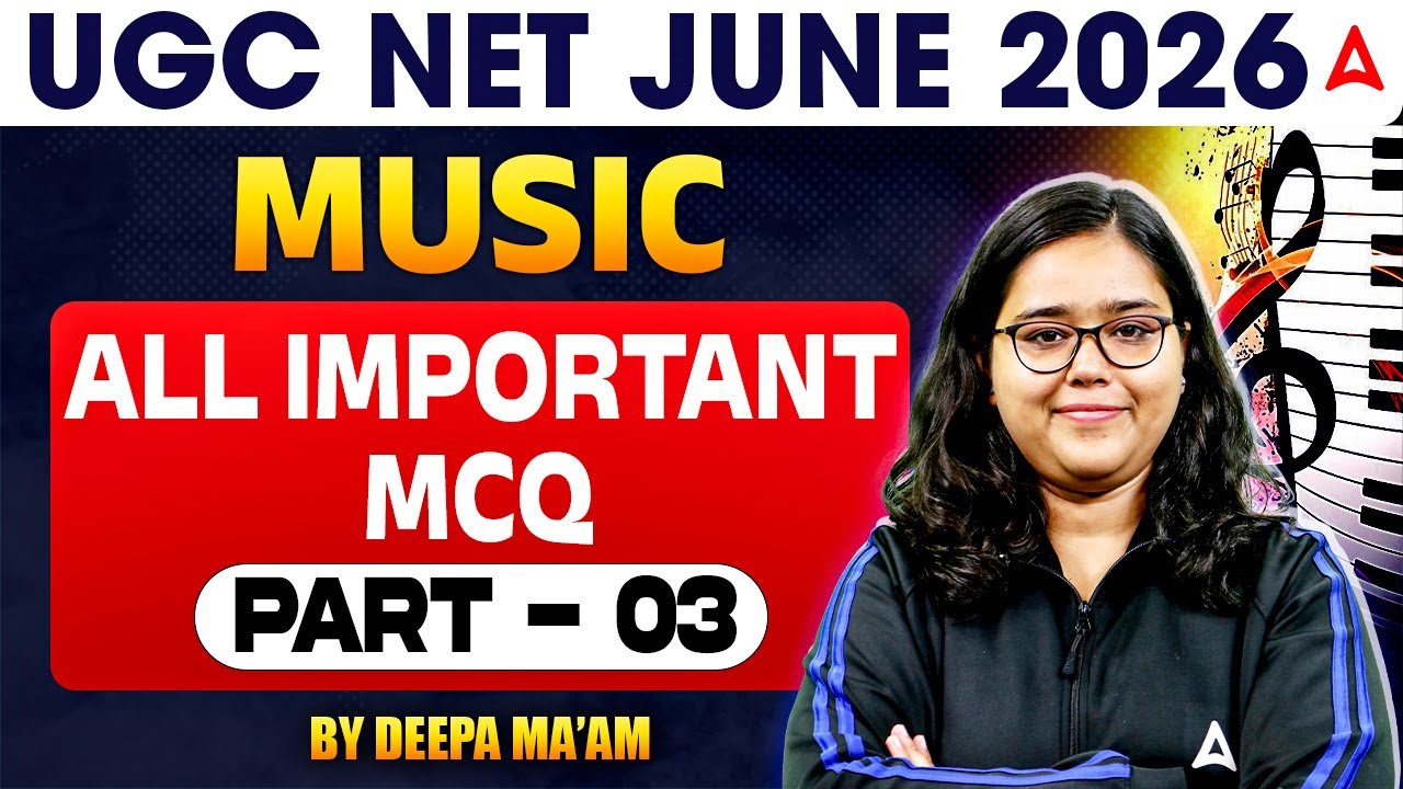 UGC NET Music | UGC NET Music Most Important MCQ's | UGC NET Music By Deepa Mam