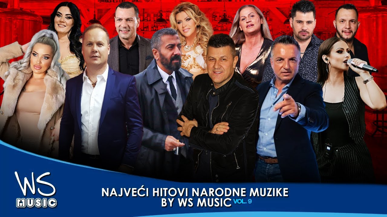 MEGA MIX NAJVECI HITOVI NARODNA MUZIKA by WS MUSIC VOL #9