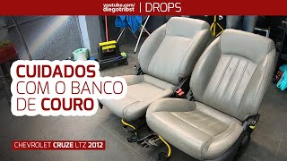 Como NÃO CUIDAR do banco de couro do seu carro | Drops #DT