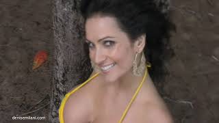 Denise Milani - Yellow Bikini