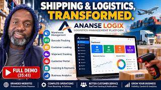 Ananse Logix: Complete Shipping & Logistics Management System | Full Demo