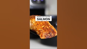 The Best Way To Cook Salmon - under 10 minute Airfryer Recipe #salmon #airfryer #airfryerrecipes