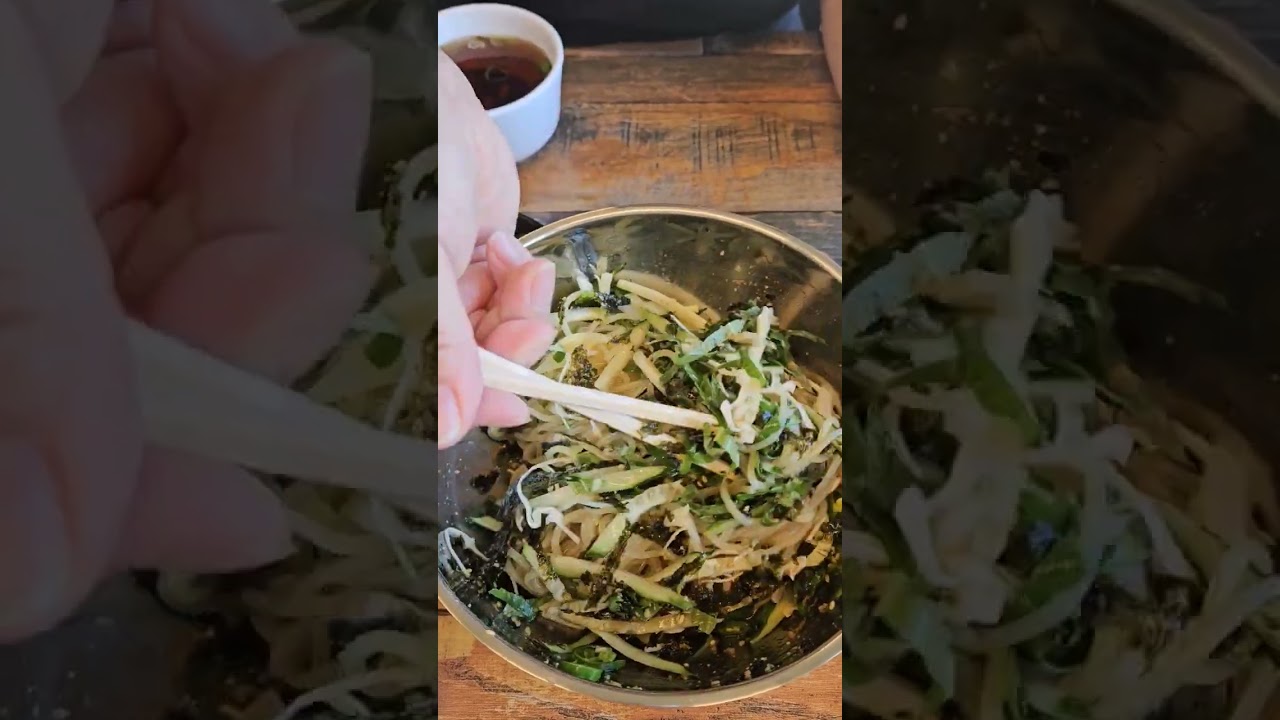 감로당 쫄면맛있네요#shorts#감로당#쫄면#경주맛집