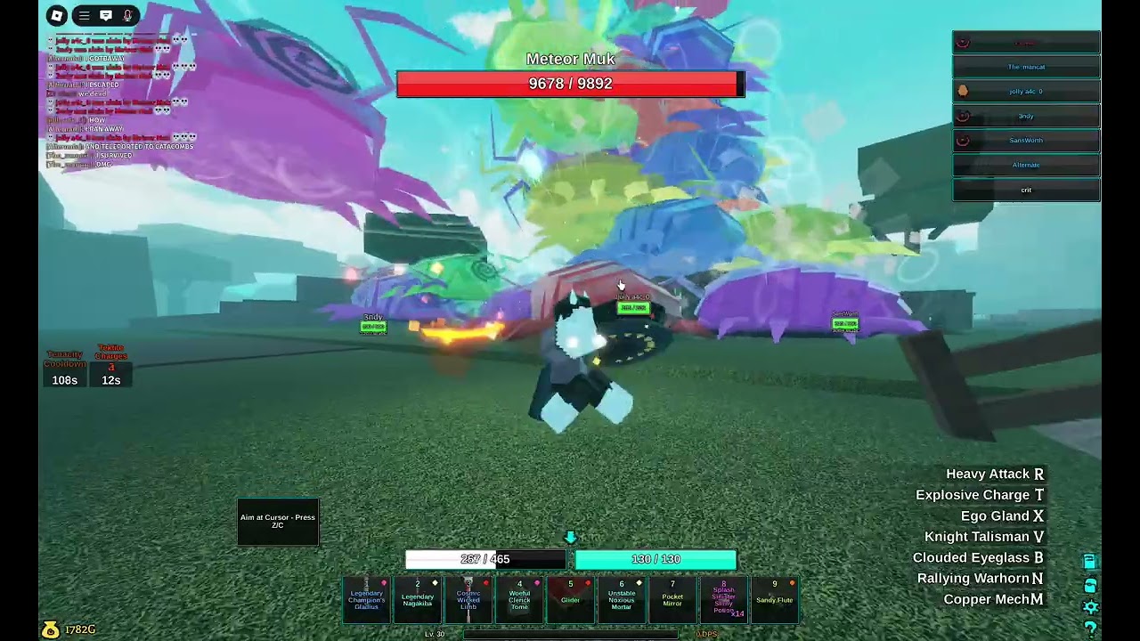 Roblox Pilgrammed | ITS RAINING METEOR MUK'S DEAR GOD