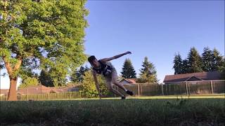 My Front Flip Progression!!!