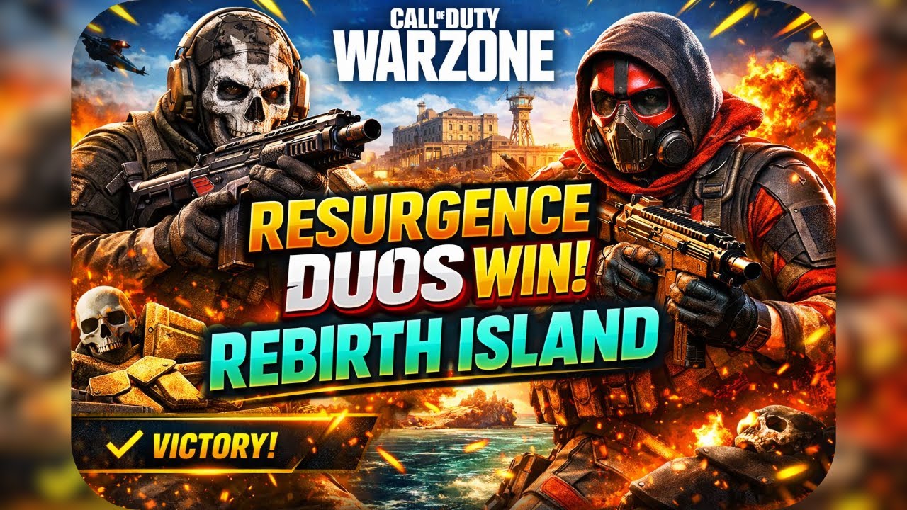 Resurgence Duos Win on Rebirth Island | Warzone