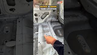 You sit on Petrol Tank in a car