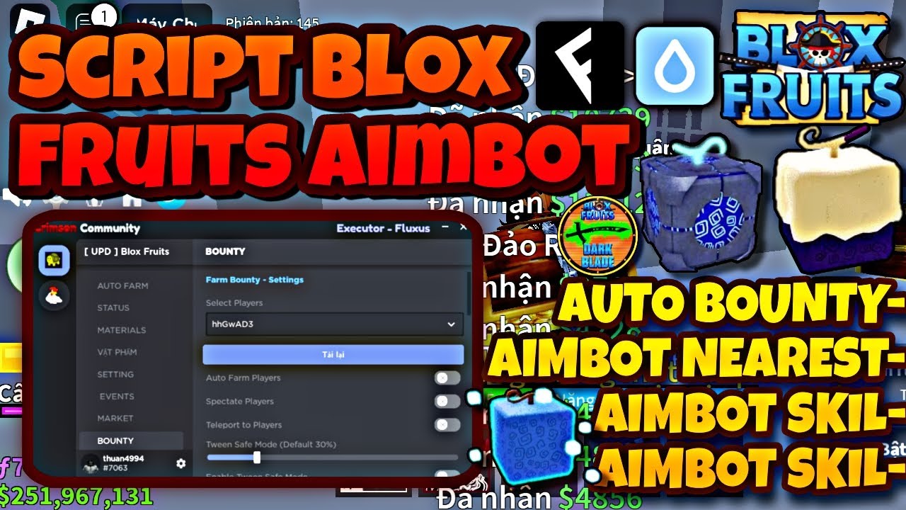 Roblox - Săn Hack Bounty Aim Gun - 2 tiếng Săn Được 20 Video Hack