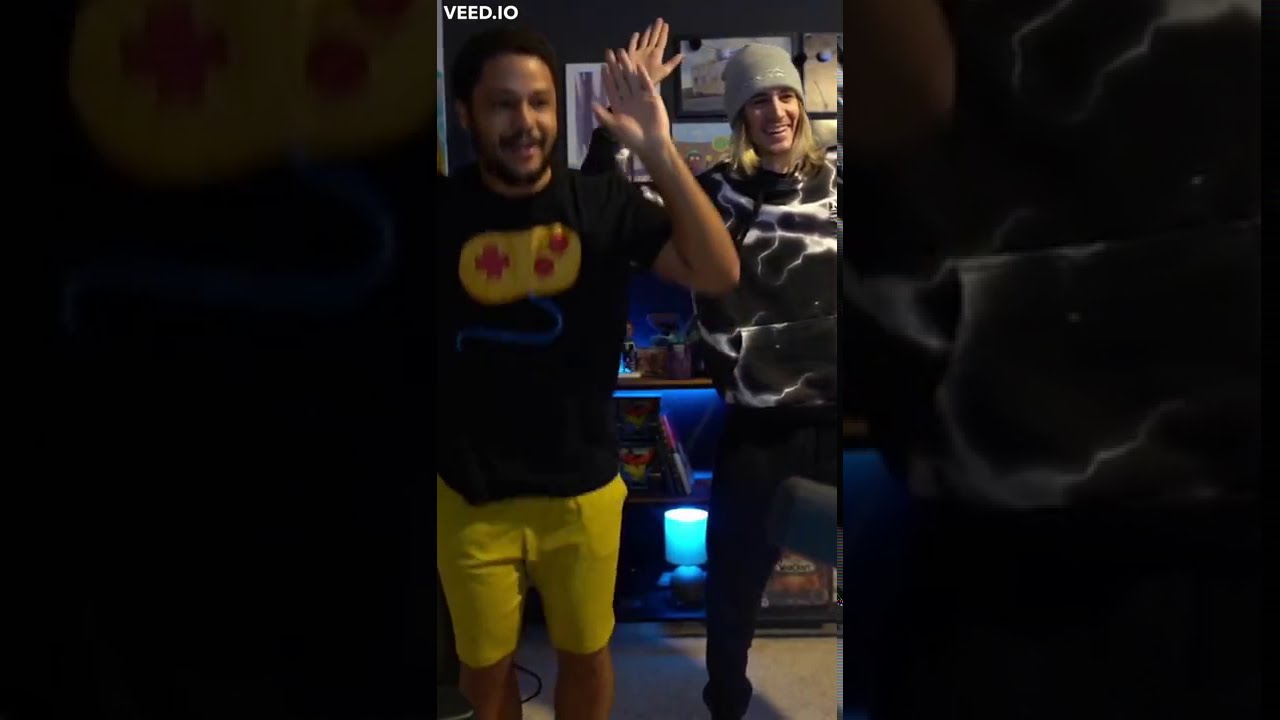 xQc learns a new dance technique