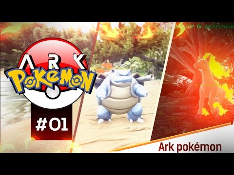 EXPLORANDO A ILHA DOS POKEMONS - ARK SURVIVAL EVOLVED MOD POKEMON #1 - EXPLORANDO A ILHA DOS POKEMONS - ARK SURVIVAL EVOLVED MOD POKEMON #1
