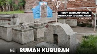 A House Inside a Graveyard‼️This Grandmother Dared to Build a House in the Middle of a Graveyard