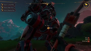 How to Pick Up Fallen Mech in Lightyear Frontier