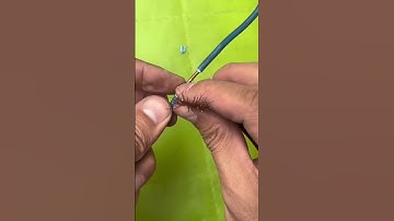 Cách nối dây điện chuẩn #shorts